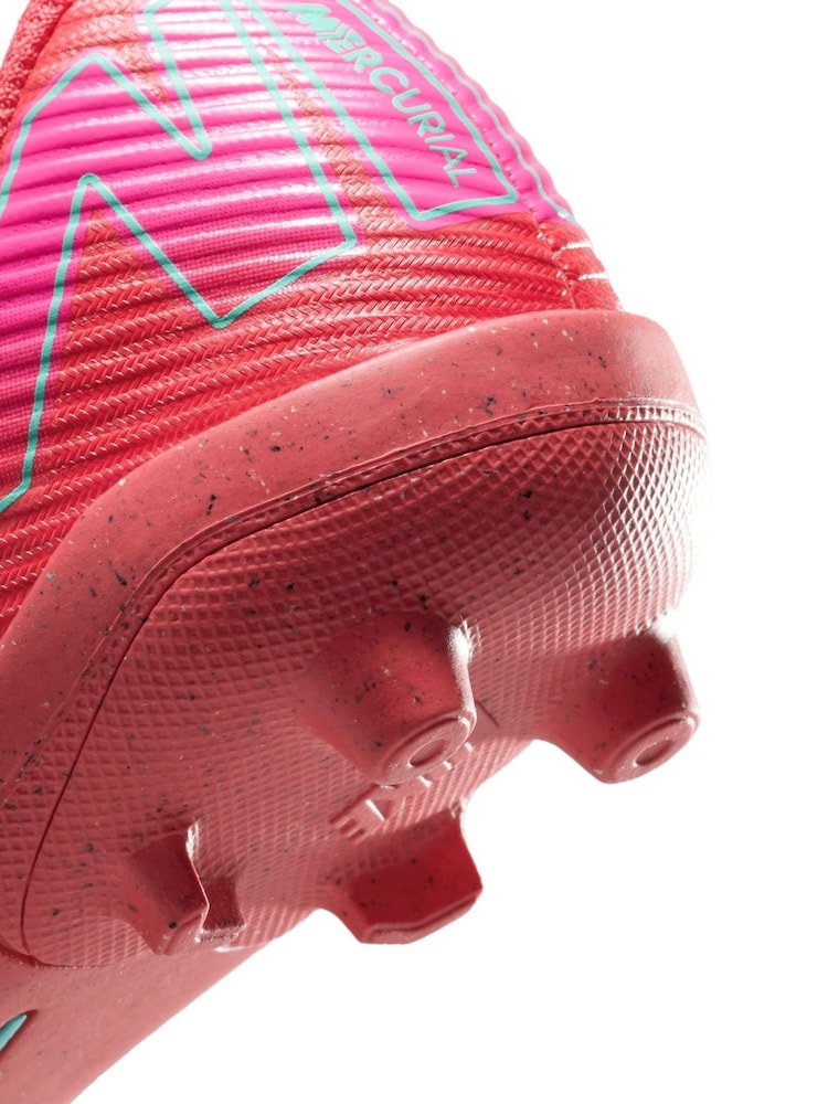 Nike Orange Kids Mercurial Vapor 16 Club Multi Ground Football Boots - Image 9 of 10