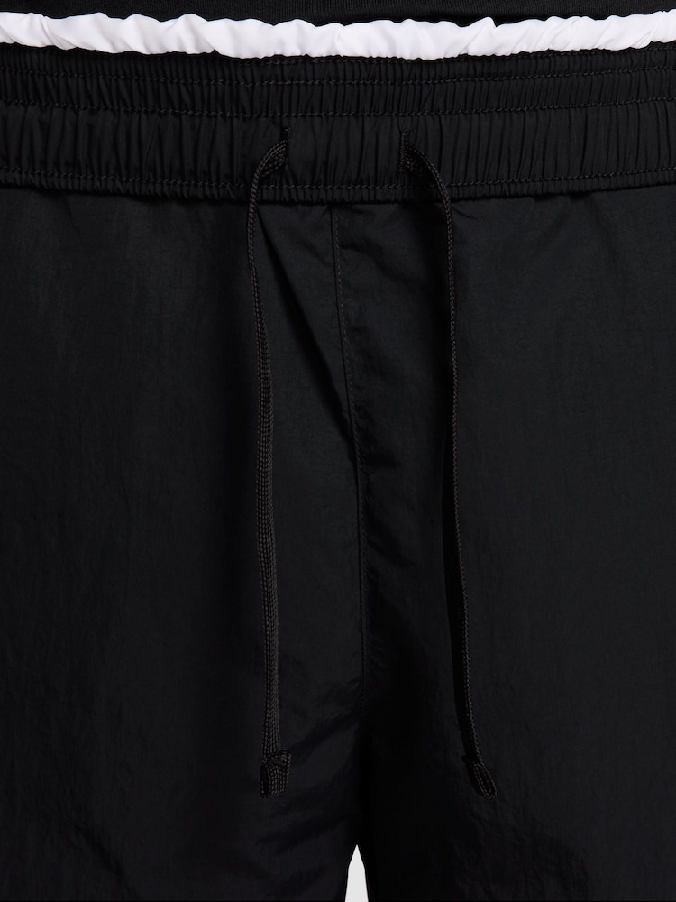 Nike Black Yellow Sportswear Air Woven Track Joggers - Image 5 of 5 Nike Black Yellow Sportswear Air Woven Track Joggers - Image 5 of 5