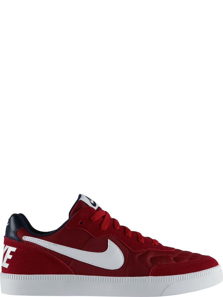 Nike Red Lifestyle Tiempo Trainers - Image 1 of 4