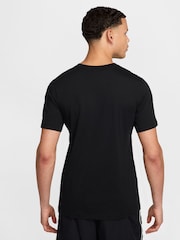 Nike Black Yellow Air Graphic T-Shirt - Image 2 of 4