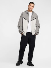 Nike Black Sportswear Tech Woven Open Hem Joggers - Image 11 of 17