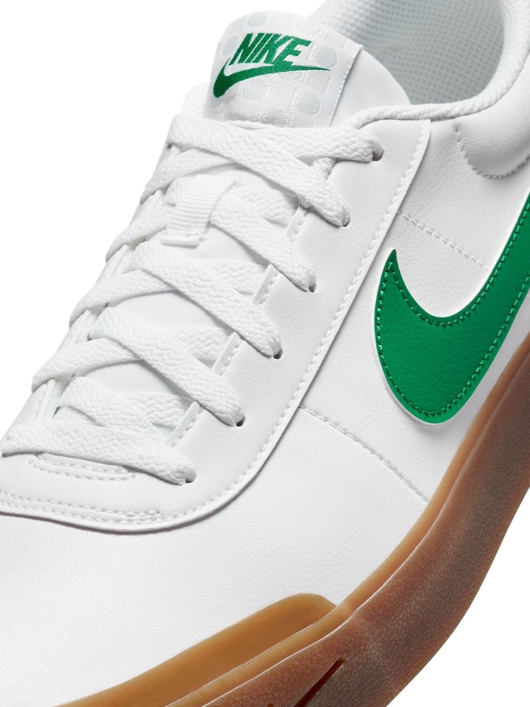 Blanc marron - Nike Court Shot Trainers - Image 7 of 8