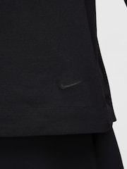 Черный - флисовая толстовка на молнии Nike Obsiian Tech - Image 8 of 10