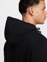 Nike Black Yellow Air Fleece Pullover Hoodie - Image 5 of 7