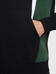 Nike Black Yellow Air Fleece Pullover Hoodie - Image 6 of 7