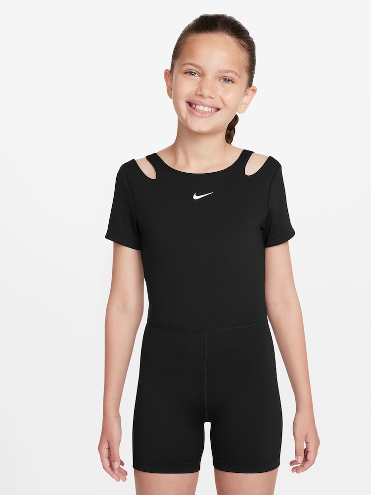 Nike Black One Dri-FIT Unitard Bodysuit - Image 1 of 3