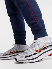 Nike Comet Blue Sportswear Air Fleece Cargo Joggers - Image 6 of 7