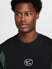 Nike Black Air Colourblock T-Shirt - Image 4 of 5