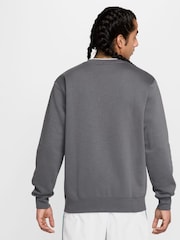 Nike Iron Grey Sportswear Air Pullover Sweatshirt - Image 2 of 4