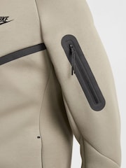 Light Army - Nike Tech Fleece Zip Up Huvtröja - Bild 9 av 11