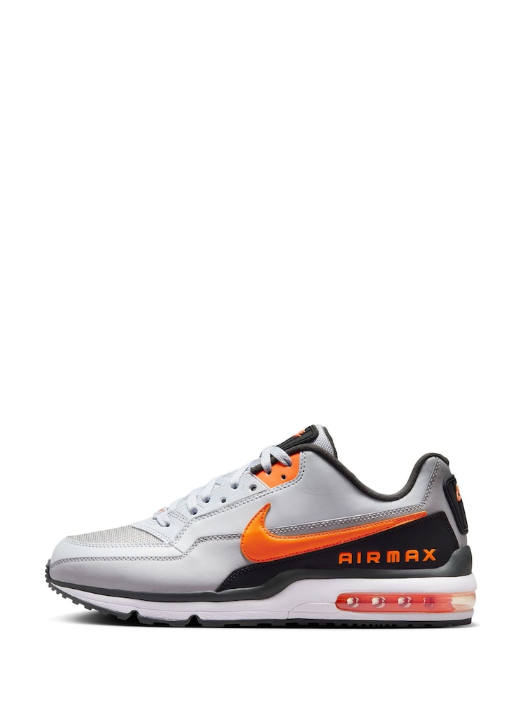 Nike Grey/Orange Air Max LTD 3 Trainers - Image 2 of 10