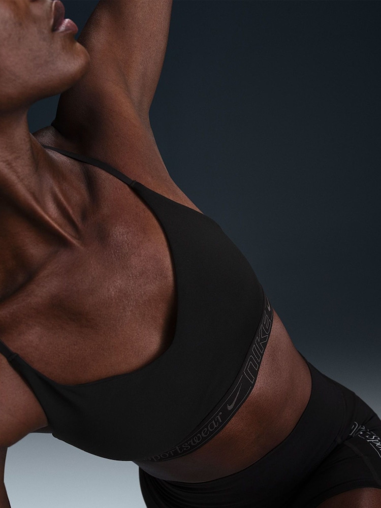 Nike Black Indy Sports Bra - Image 2 of 5
