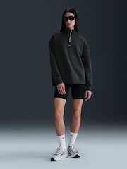 Antracita - Sudadera deportiva con cremallera corta de Nike - Imagen 1 de 5