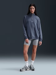 Azul difuminado - Sudadera deportiva con cremallera corta de Nike - Imagen 1 de 5
