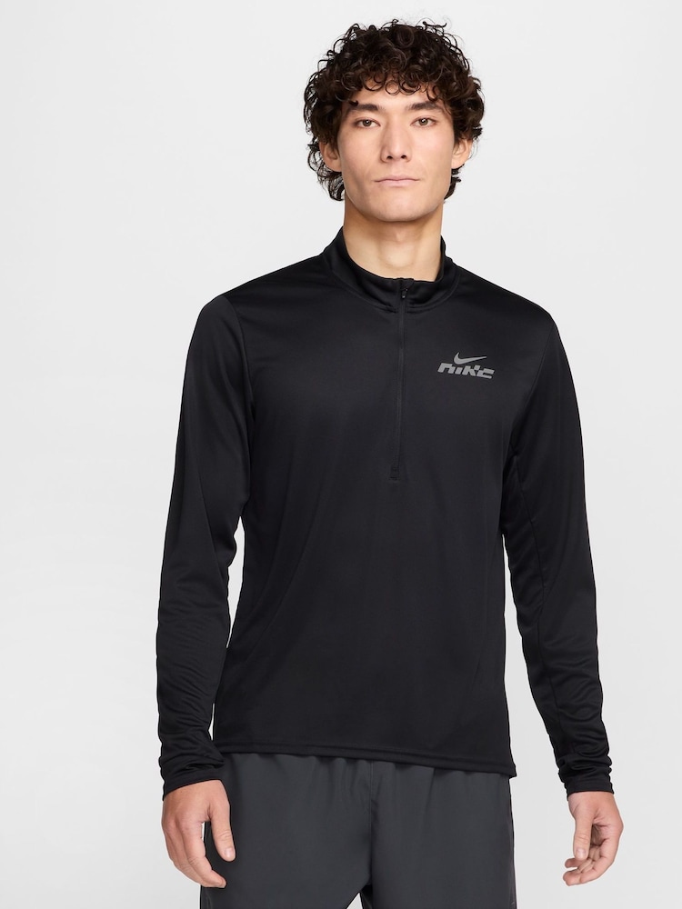 Nike Blue Dri-Fit Flash Pacer Half Zip Running Top - Image 1 of 9
