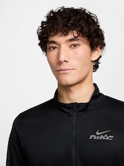 Nike Blue Dri-Fit Flash Pacer Half Zip Running Top - Image 3 of 9