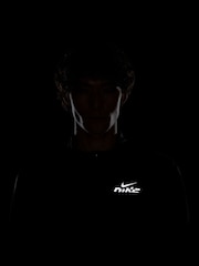 Nike Blue Dri-Fit Flash Pacer Half Zip Running Top - Image 8 of 9
