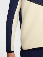 Blå - Nike Tech Fleece Zip Up Huvtröja - Bild 7 av 10
