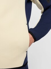 Blå - Nike Tech Fleece Zip Up Huvtröja - Bild 8 av 10