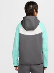 Nike Iron Grey Tech Fleece Zip-Up Hoodie - Image 2 of 11