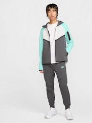 Nike Iron Grey Tech Fleece Zip-Up Hoodie - Image 3 of 11
