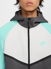 Nike Iron Grey Tech Fleece Zip-Up Hoodie - Image 5 of 11