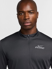 Nike Black Dri-FIT Flash Pacer Half Zip Running Top - Image 3 of 4
