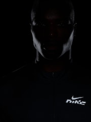Nike Black Dri-FIT Flash Pacer Half Zip Running Top - Image 4 of 4