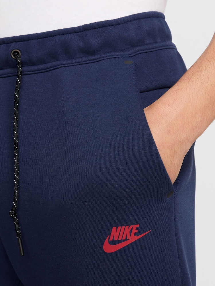Marineblauw - Nike Tech Fleece joggingbroek - Image 4 of 9