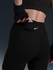 Nike Black One Dri Fit 5" Shorts - Image 6 of 6