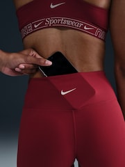 Nike Team Red One High Waisted Leggings - Image 3 of 6