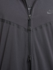 Антрацит - флисовая толстовка на молнии Nike Obsiian Tech - Image 5 of 8