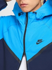 Обсидиановый - флисовая толстовка на молнии Nike Obsiian Tech - Image 5 of 13