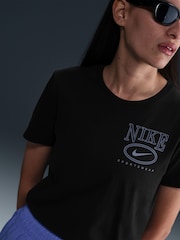 Nike Black Sportswear Club Short Sleeve T-Shirt - Image 12 of 12