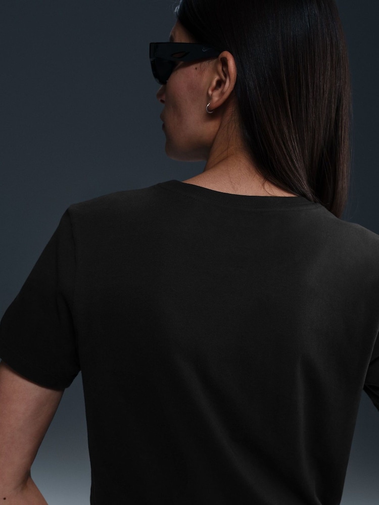 Nike Black Sportswear Club Short Sleeve T-Shirt - Image 3 of 12