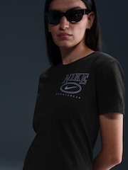 Nike Black Sportswear Club Short Sleeve T-Shirt - Image 5 of 12