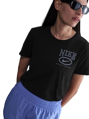 Nike Black Sportswear Club Short Sleeve T-Shirt - Image 8 of 12