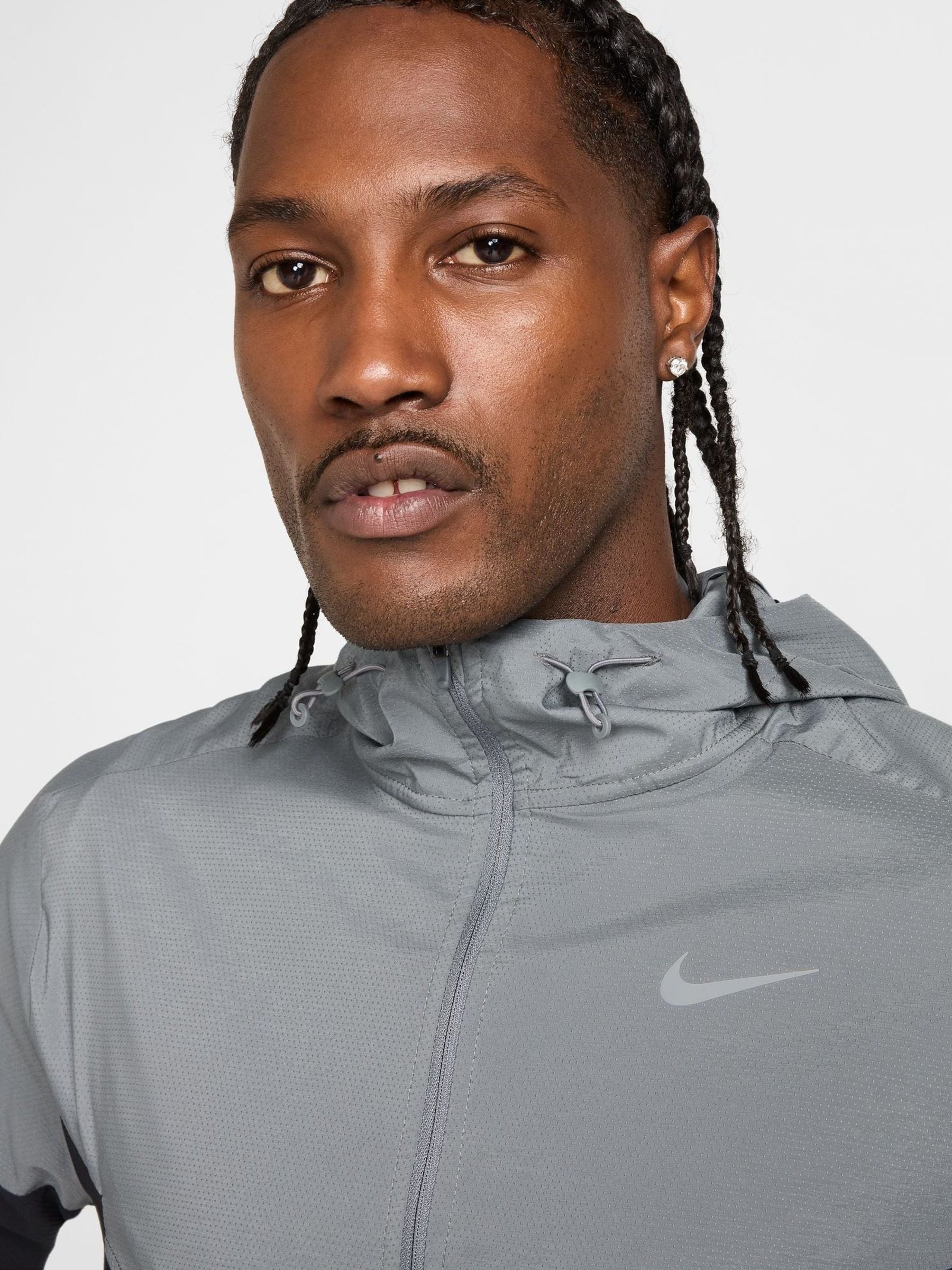 Buy Nike Smoke Grey Lighweight Windrunner Running Jacket from Next
