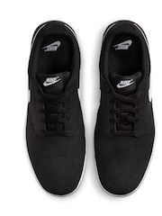 Черный/белый - Низкие замшевые кроссовки Nike Fokus - Image 5 of 8
