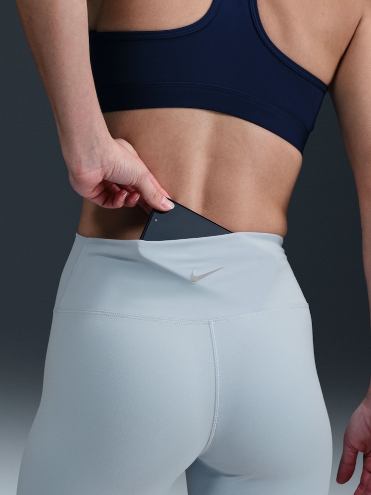 Nike Light Armory Blue One Dri Fit 5" Shorts - Image 6 of 7