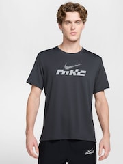 Nike Black Dri-FIT Flash Miler Running T-Shirt - Image 1 of 7