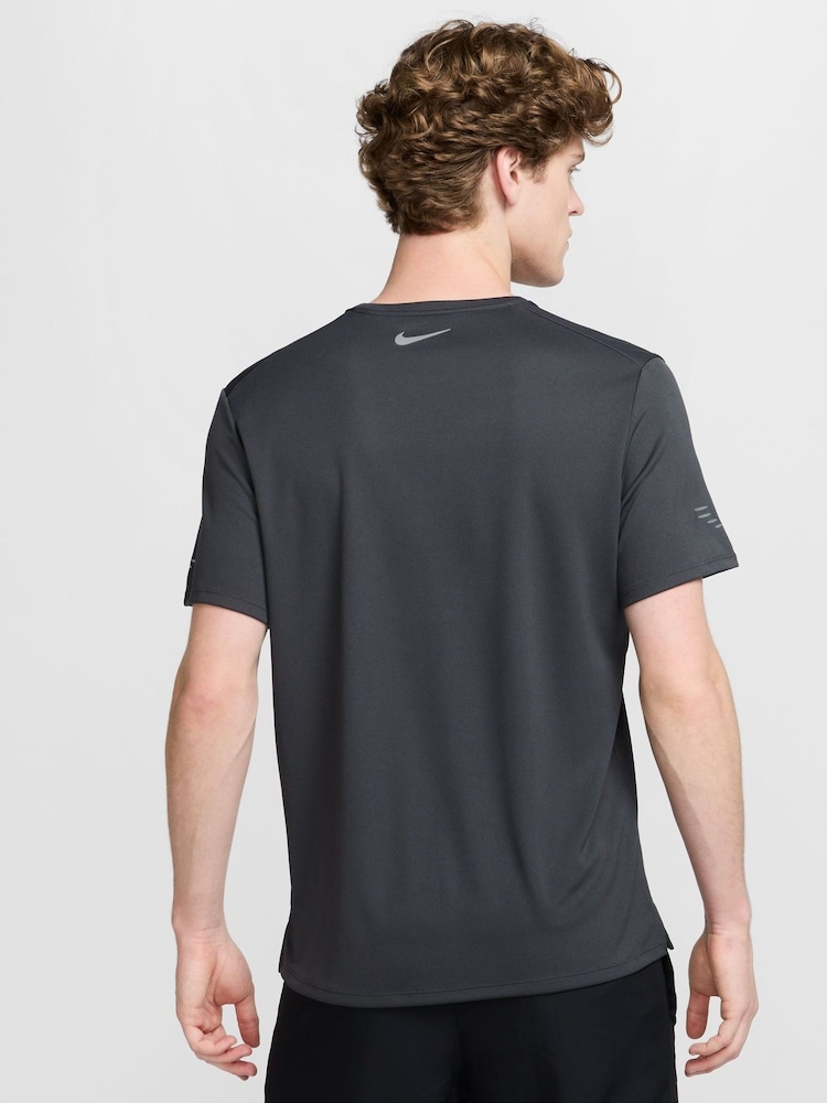Nike Black Dri-FIT Flash Miler Running T-Shirt - Image 2 of 7