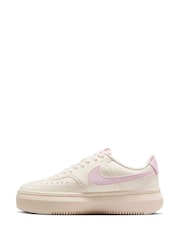 Nike White Court Vision Alta Trainers - Image 2 of 8