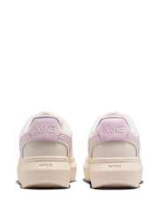 Nike White Court Vision Alta Trainers - Image 4 of 8
