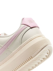 Nike White Court Vision Alta Trainers - Image 7 of 8