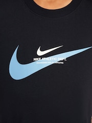 Nike Black Sports Inpsired Graphic 100% Cotton T-Shirt - Image 5 of 6