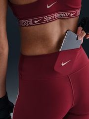 Nike Team Red One Dri Fit 5" Shorts - Image 3 of 7