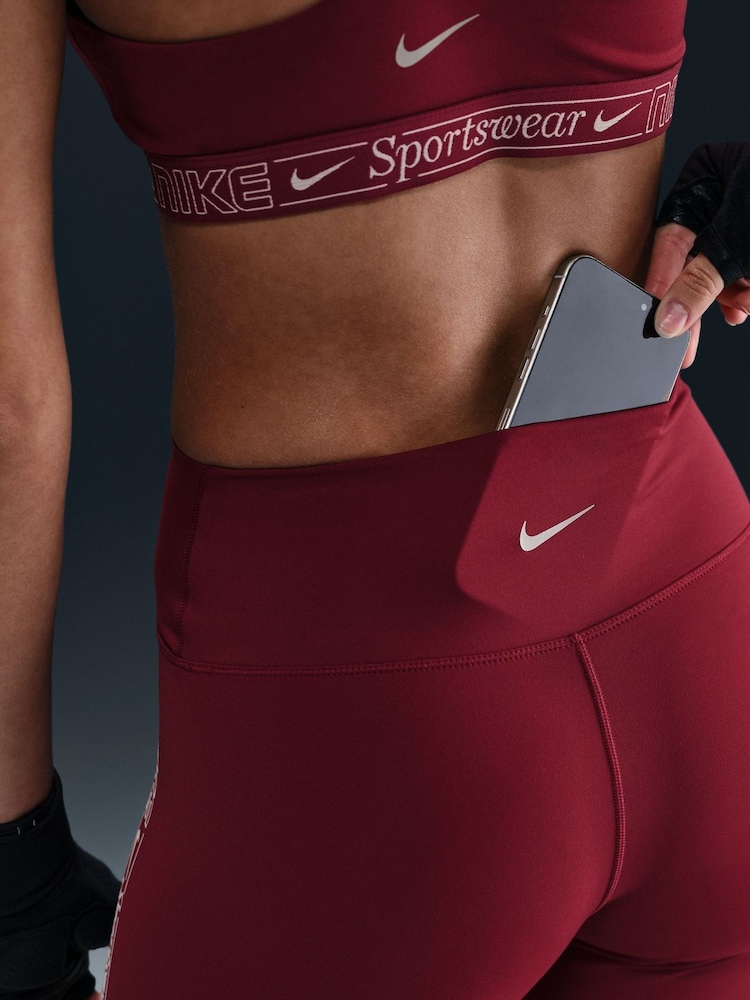 Nike Team Red One Dri Fit 5" Shorts - Image 3 of 7