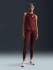 Dark Team Red - Camiseta de tirantes para correr con logotipo One Dri-FIT de Nike - Imagen 1 de 5