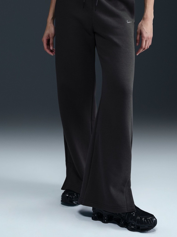 Nike Anthracite Sportswear Phoenix Fleece Joggers - Image 3 of 10